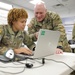 Sgt. Maj. Khalia Jackson performs task in Tactical Operation Center during the 60th Presidential Inauguration