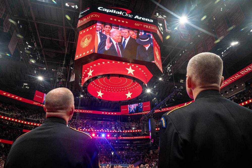 U.S. Army Bands support the 60th Presidential Inauguration