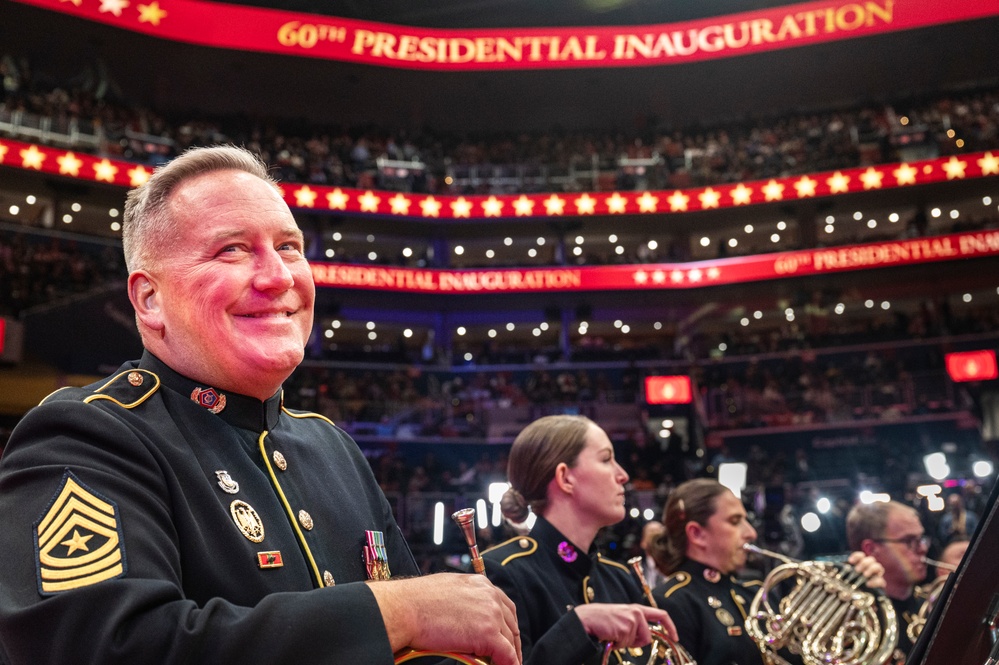 U.S. Army Bands support the 60th Presidential Inauguration