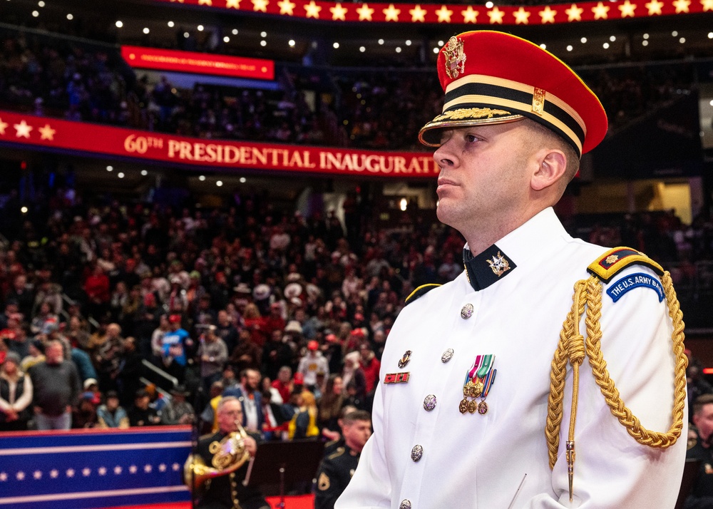 U.S. Army Bands support the 60th Presidential Inauguration