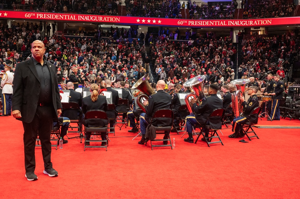 U.S. Army Bands support the 60th Presidential Inauguration