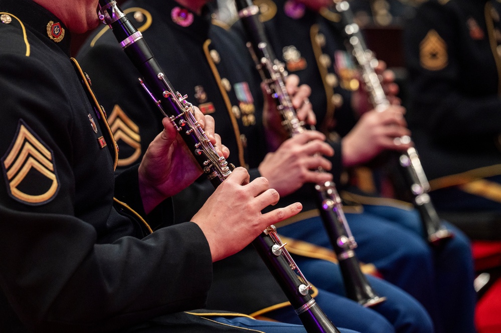 U.S. Army Bands support the 60th Presidential Inauguration