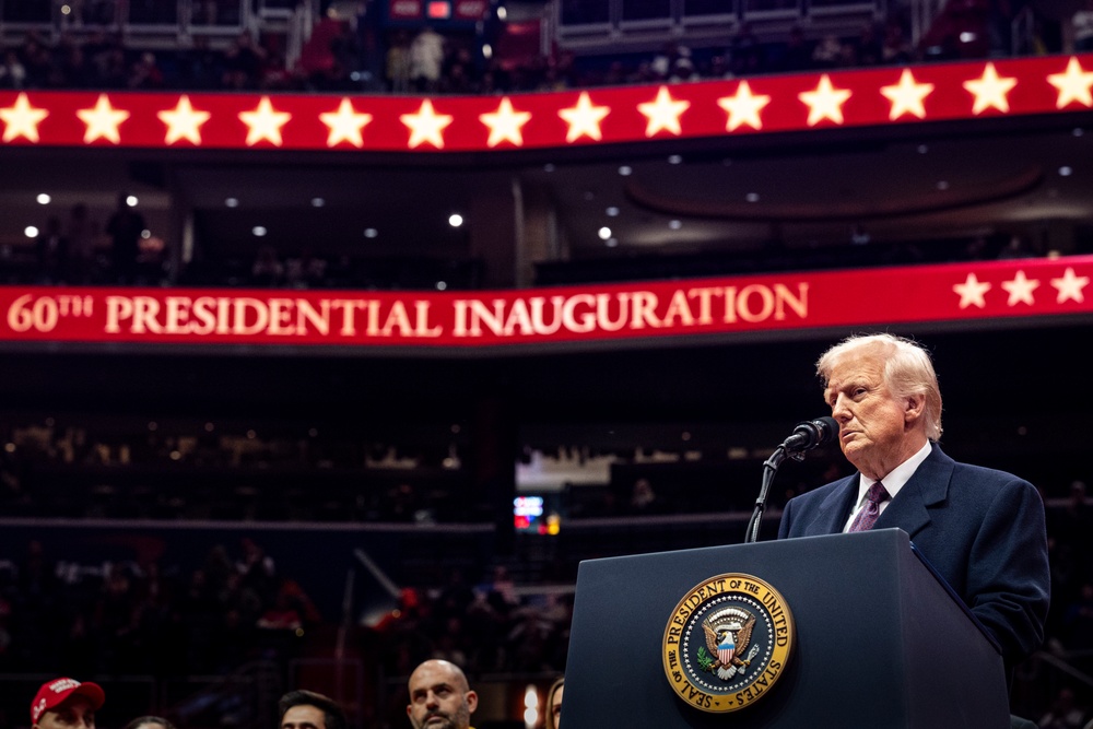 U.S. Army Bands support the 60th Presidential Inauguration