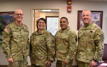 Medical Readiness Command, East leadership visits Lyster AHC