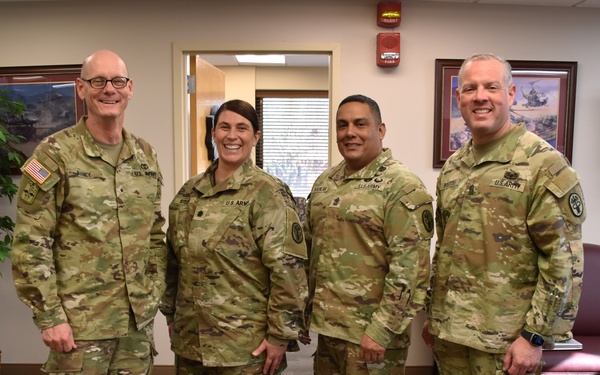 Medical Readiness Command, East leadership visits Lyster AHC