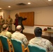 South Carolina Congressman Jim Clyburn speaks to South Carolina National Guardsmen Supporting the 60th Presidential Inauguration