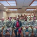 South Carolina Congressman Jim Clyburn Poses with South Carolina National Guardsmen Supporting the 60th Presidential Inauguration