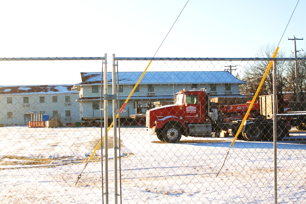 World War II-era barracks to be moved at Fort McCoy; recycled for reuse