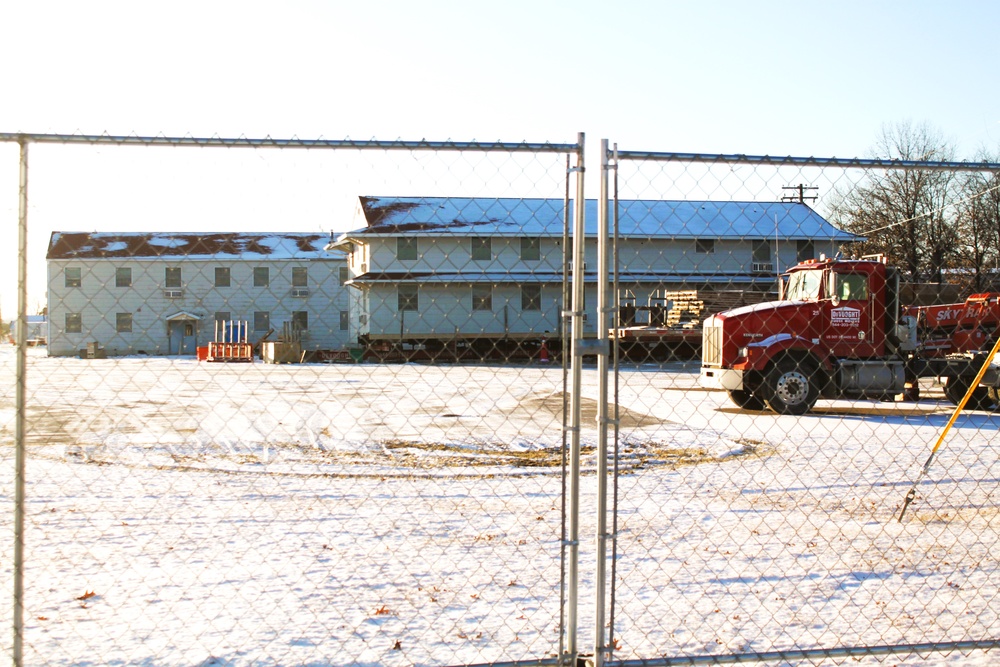 World War II-era barracks to be moved at Fort McCoy; recycled for reuse