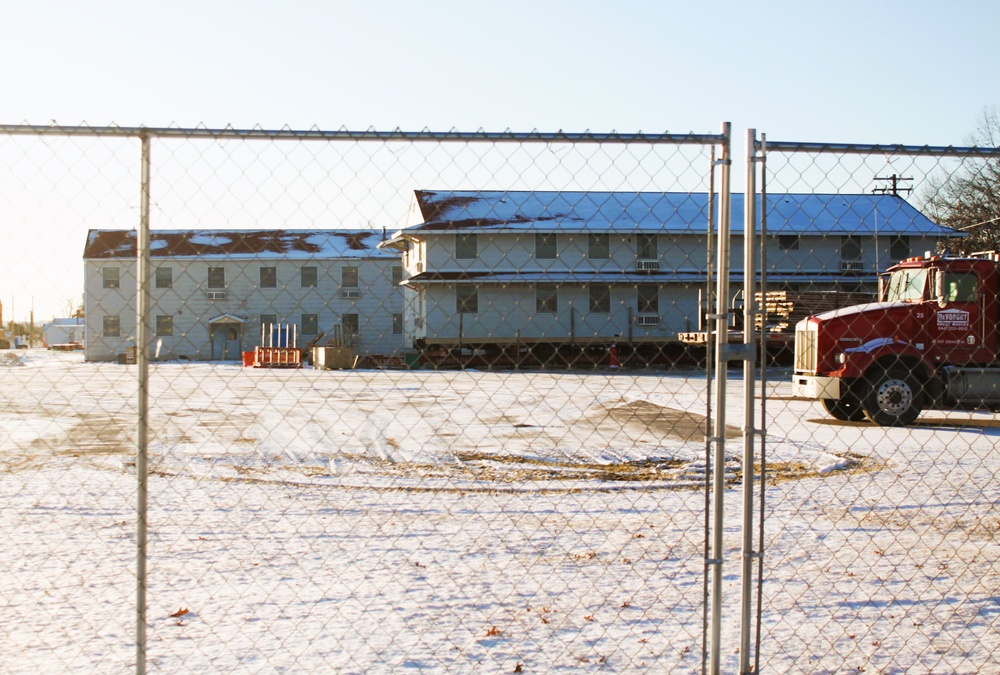 World War II-era barracks to be moved at Fort McCoy; recycled for reuse