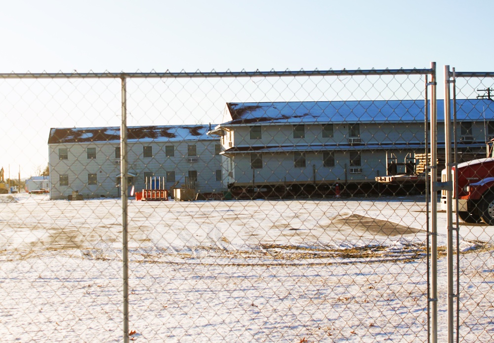 World War II-era barracks to be moved at Fort McCoy; recycled for reuse