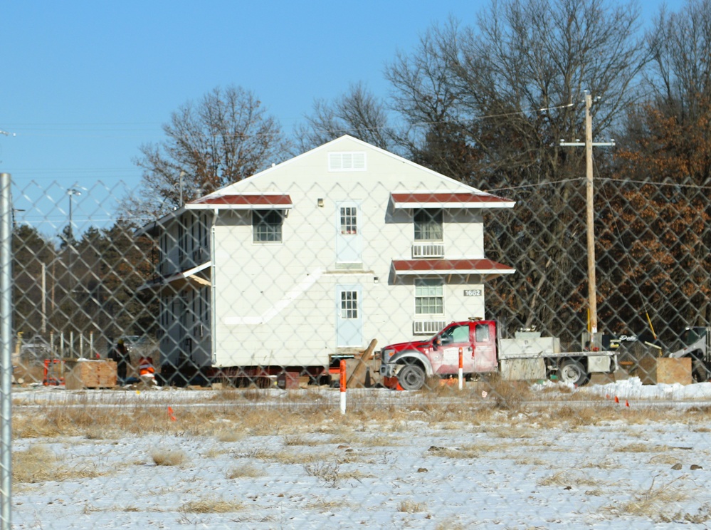 World War II-era barracks to be moved at Fort McCoy; recycled for reuse