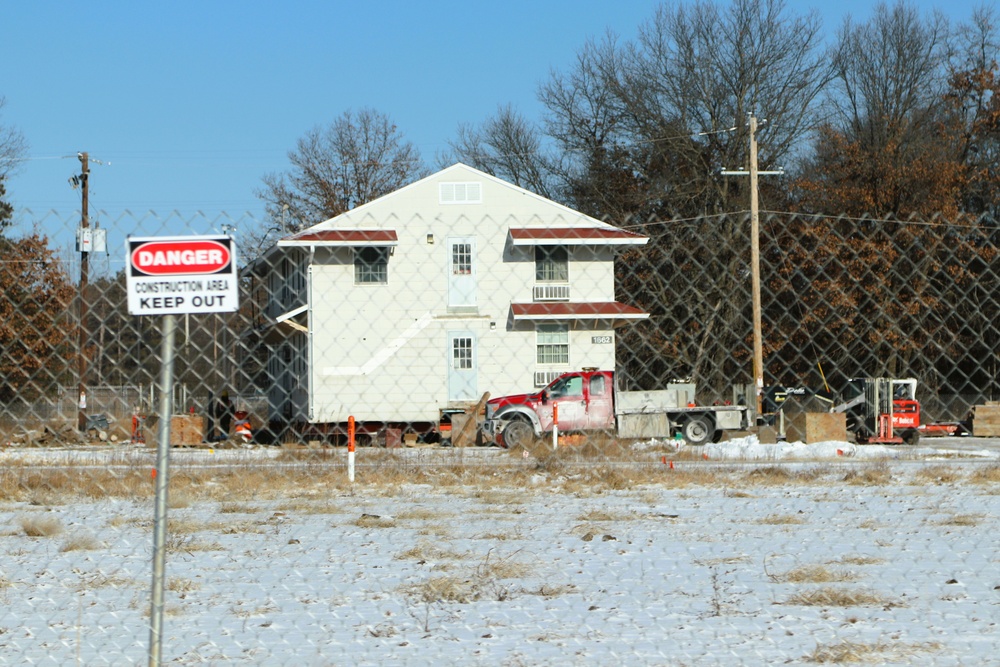 World War II-era barracks to be moved at Fort McCoy; recycled for reuse