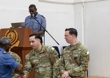 243D Regiment RTI Conducts Subject-Matter Expert Exchange in The Bahamas