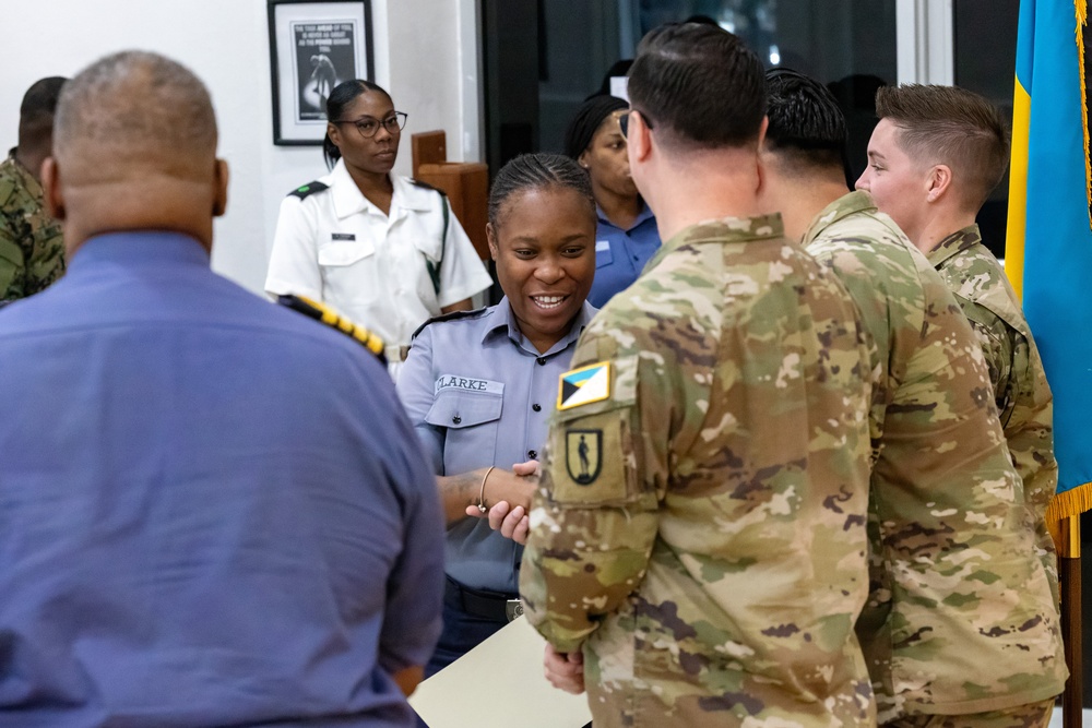 243D Regiment RTI Conducts Subject-Matter Expert Exchange in The Bahamas