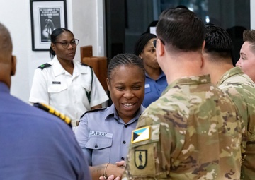243D Regiment RTI Conducts Subject-Matter Expert Exchange in The Bahamas