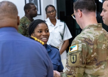 243D Regiment RTI Conducts Subject-Matter Expert Exchange in The Bahamas