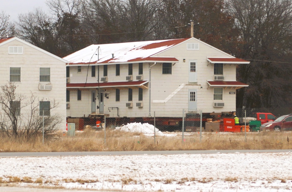 World War II-era barracks to be moved at Fort McCoy; recycled for reuse