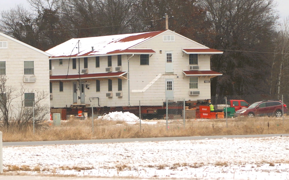 World War II-era barracks to be moved at Fort McCoy; recycled for reuse