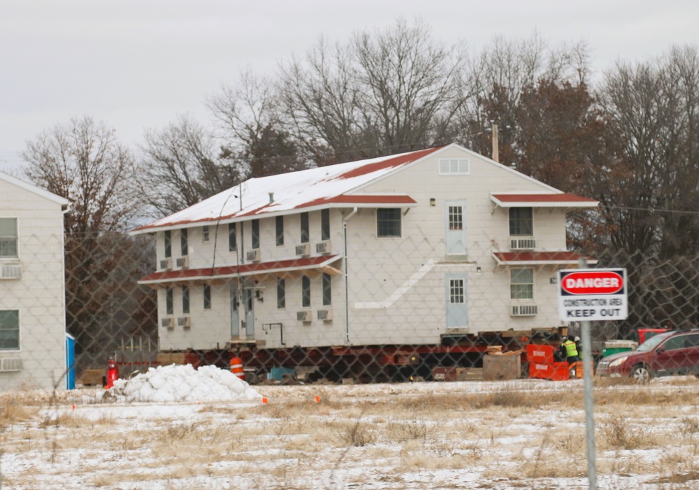 World War II-era barracks to be moved at Fort McCoy; recycled for reuse