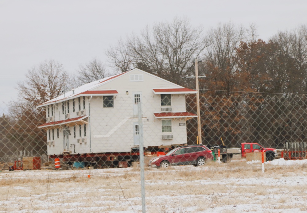 World War II-era barracks to be moved at Fort McCoy; recycled for reuse