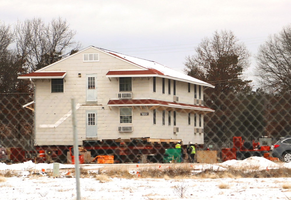 World War II-era barracks to be moved at Fort McCoy; recycled for reuse