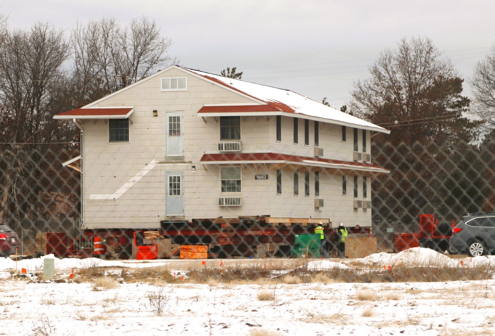 World War II-era barracks to be moved at Fort McCoy; recycled for reuse