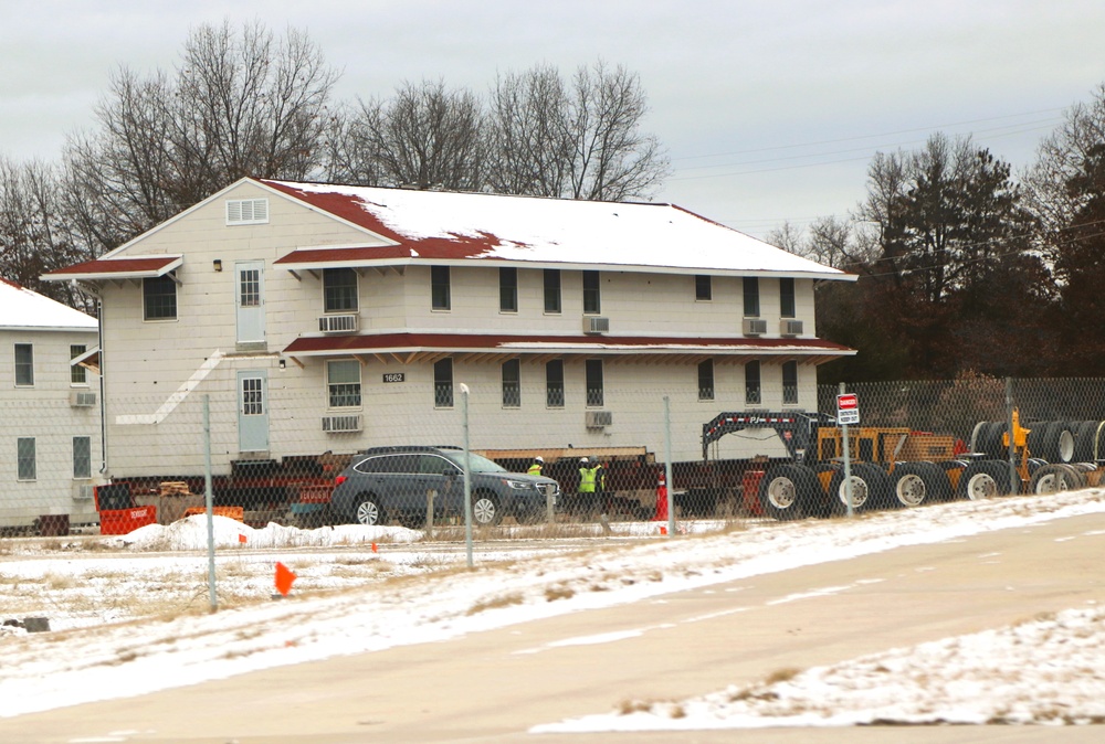 World War II-era barracks to be moved at Fort McCoy; recycled for reuse