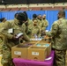 Army National Guard Soldiers Assigned to Joint Task Force District of Columbia Receive Snacks from Family Readiness Team at D.C. Armory