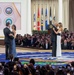 President Trump and Vice President Vance dance during Commander in Chief Ball