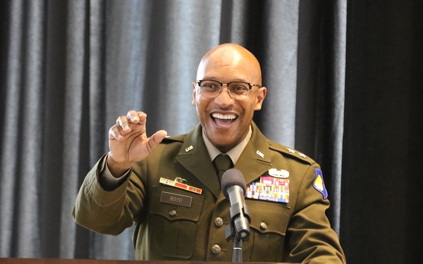 Maj. Gen. Rodney Boyd Keynotes 2025 MLK Scholarship Breakfast, Honoring Excellence and Resilience