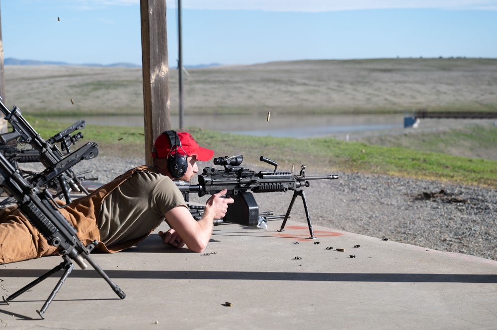 Beale defenders train on autonomous targets at the range