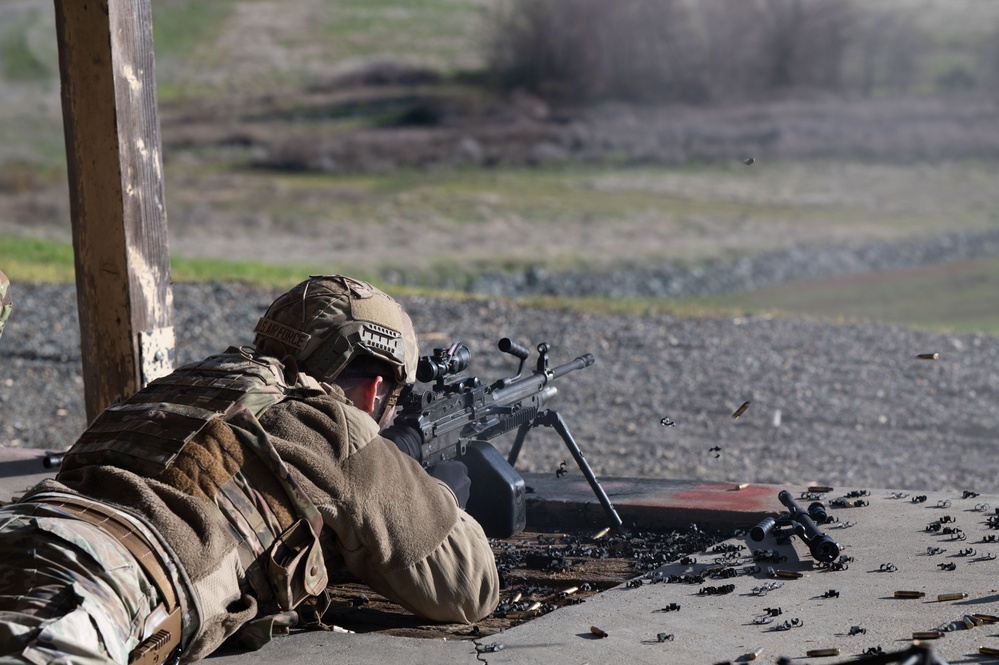 Beale defenders train on autonomous targets at the range