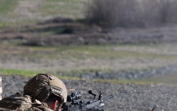 Beale defenders train on autonomous targets at the range