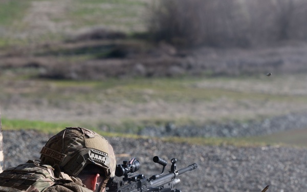 Beale defenders train on autonomous targets at the range