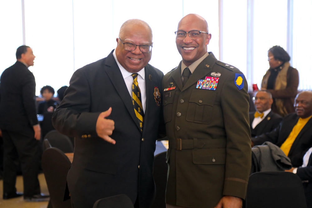 Maj. Gen. Rodney Boyd Keynotes 2025 MLK Scholarship Breakfast, Honoring Excellence and Resilience