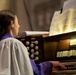 “The President’s Own” U.S. Marine Band plays during the National Prayer Service