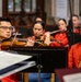 “The President’s Own” U.S. Marine Band plays during the National Prayer Service