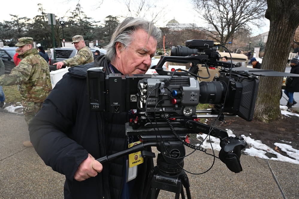 Maj. Gen. John C. Andonie Interviewed by Media in Anticipation of 60th Presidential Inauguration