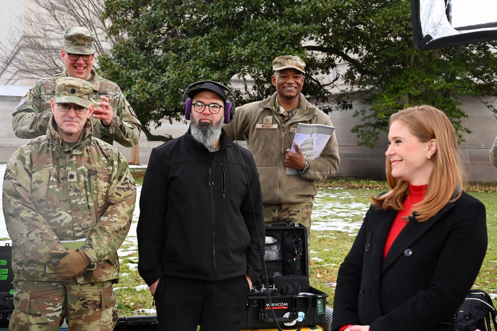 Maj. Gen. John C. Andonie Interviewed by Media in Anticipation of 60th Presidential Inauguration