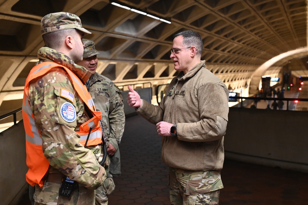 Maj. Gen. John C. Andonie Interviewed by Media in Anticipation of 60th Presidential Inauguration