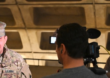 Maj. Gen. John C. Andonie Interviewed by Media in Anticipation of 60th Presidential Inauguration