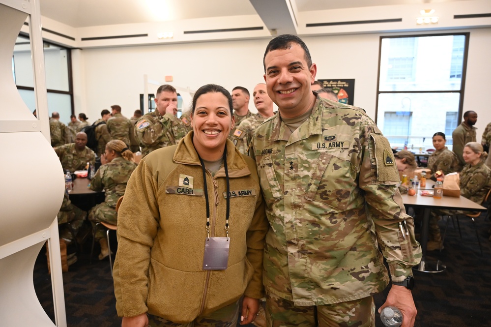 National Guard Senior Leaders Visit National Guardsmen On Duty During PI60 Support