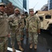 National Guard Senior Leaders Visit National Guardsmen On Duty During PI60 Support