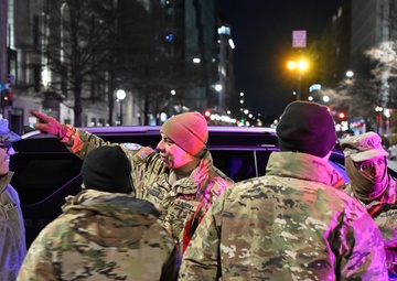 National Guard Senior Leaders Visit National Guardsmen On Duty During PI60 Support