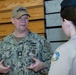 Sailors from NAVSUP headquarters serve as judges for the NJROTC program in the Mid-Atlantic Competition.