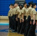 Sailors from NAVSUP headquarters serve as judges for the NJROTC program in the Mid-Atlantic Competition.