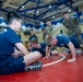 Sailors from NAVSUP headquarters serve as judges for the NJROTC program in the Mid-Atlantic Competition.