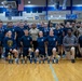 Sailors from NAVSUP headquarters serve as judges for the NJROTC program in the Mid-Atlantic Competition.