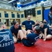 Sailors from NAVSUP headquarters serve as judges for the NJROTC program in the Mid-Atlantic Competition.